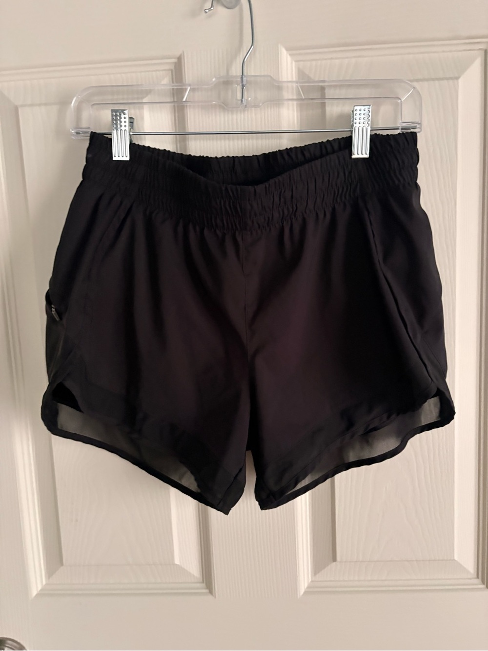 Athleta Black Women's 4 inch Racer Shorts Size Small